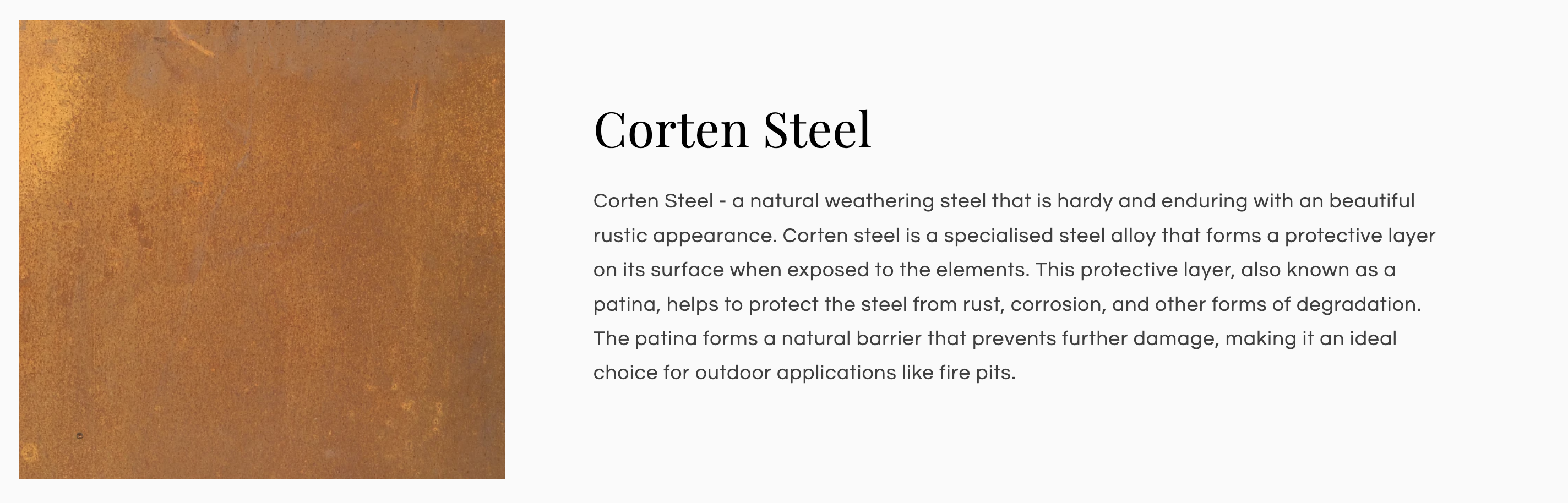 Corten Steel